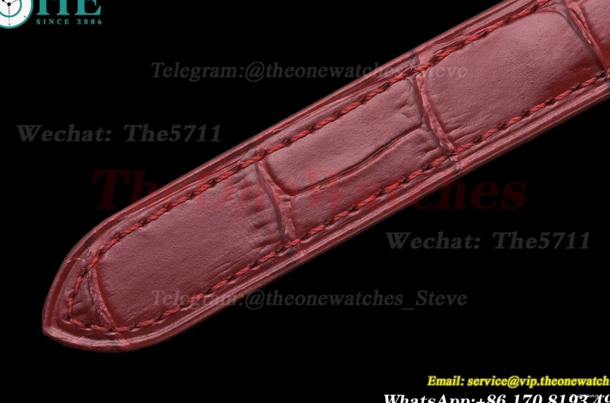 NH05 Cartier Red Ballon Dial LE Bleu GDF 33mm De SS 0416